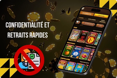 Avantages d'un casino sans KYC pour les joueurs français